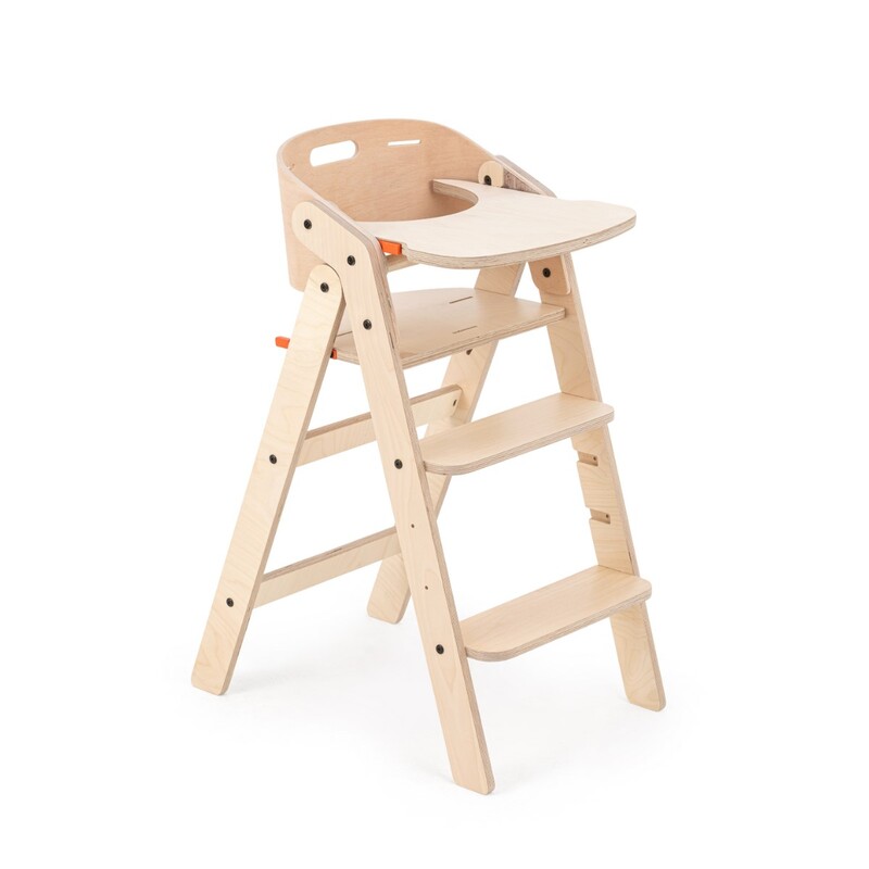 MAMATOYZ - My Chair Dřevěná jídelní židlička Nature