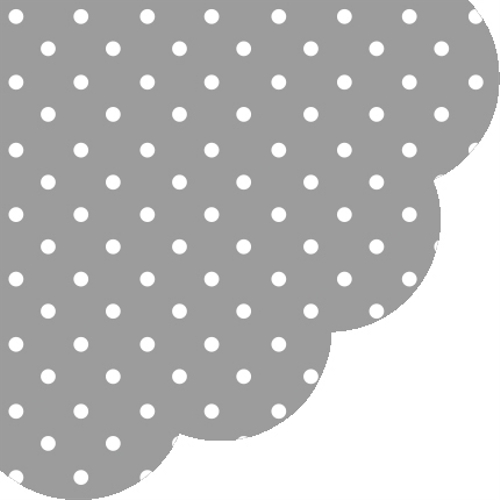PAW - Ubrousky R 32 cm Dots Grey