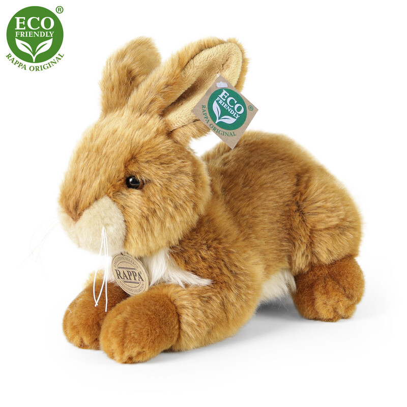 RAPPA - Plyšový králík 23 cm ECO-FRIENDLY