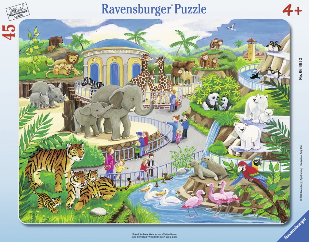 RAVENSBURGER - Návštěva V Zoo 30-48D