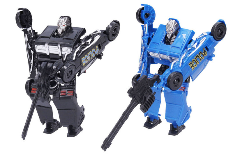WIKY - Transformer Policie 14cm, Mix produktů