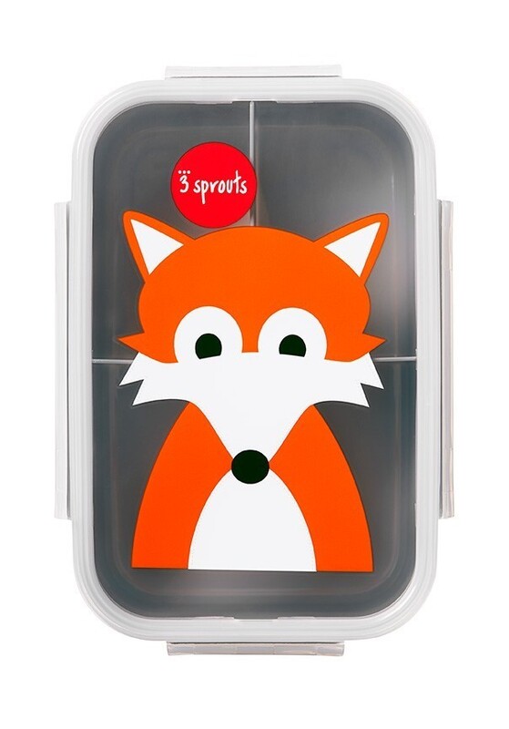 3 SPROUTS - Krabička na jídlo Bento Fox Gray