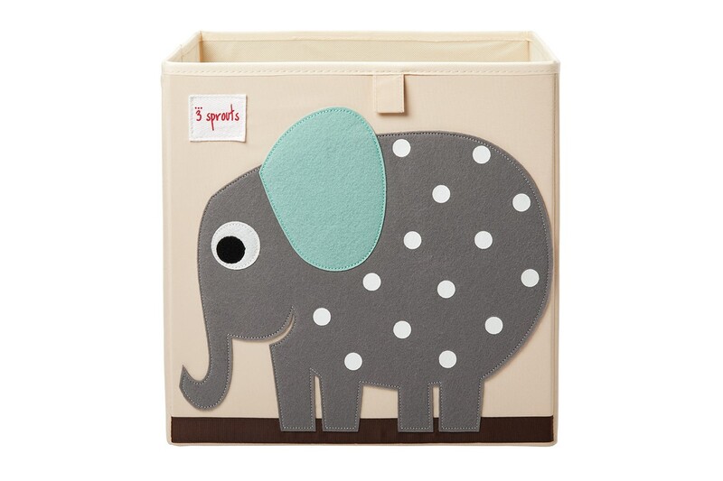 3 SPROUTS - Úložný box Elephant Gray