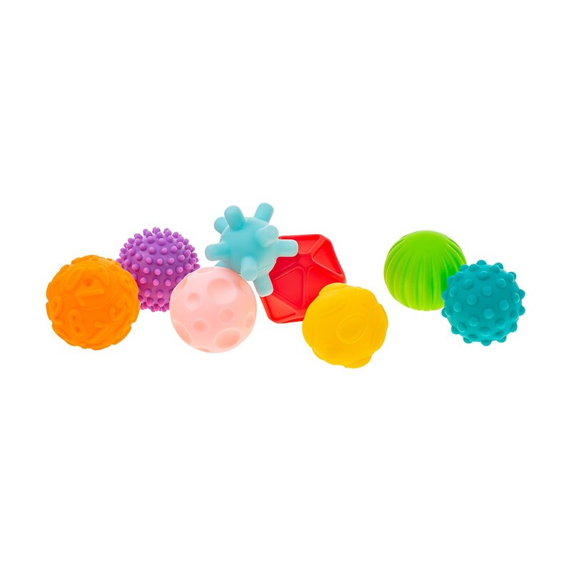 AKUKU - Sada senzorických hraček 8ks balónky
