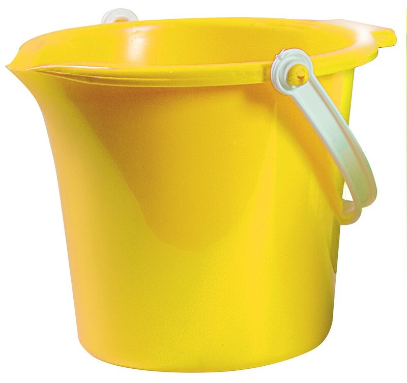 ANDRONI - Kyblík s výlevkou - průměr 18 cm, žlutý