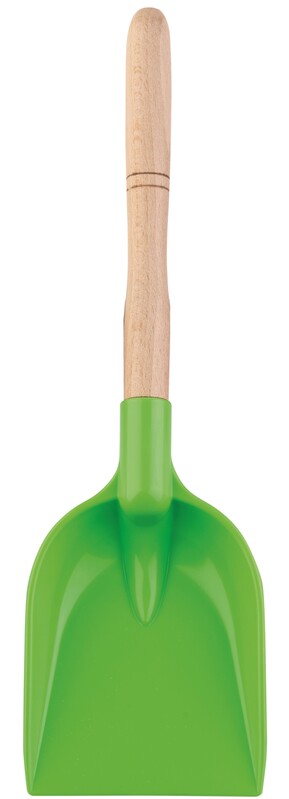 ANDRONI - Lopata s dřevěnou násadou - délka 34 cm, zelená