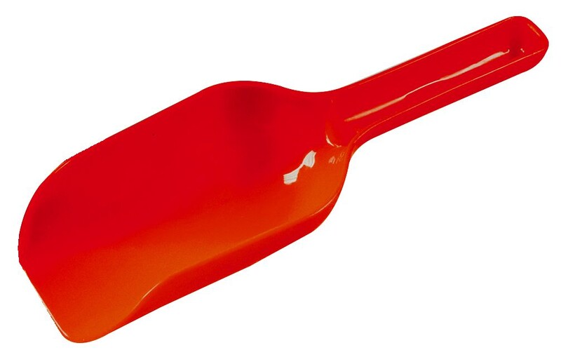 ANDRONI - Lopatka na písek - 23 cm, červená