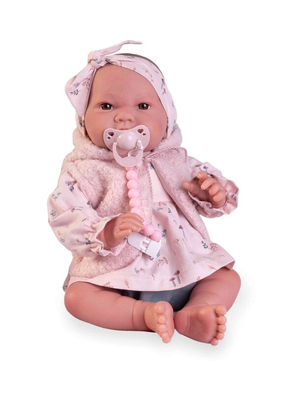 ANTONIO JUAN - 80322 SWEET REBORN NICA - realistická panenka s měkkým látkovým tělem