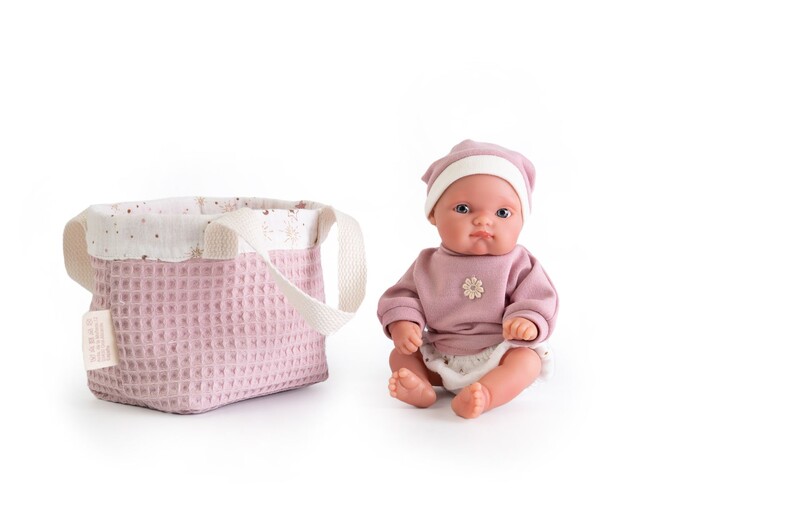 ANTONIO JUAN - 85212 Mufly - realistická panenka miminko s celovinylovým tělem - 21 cm