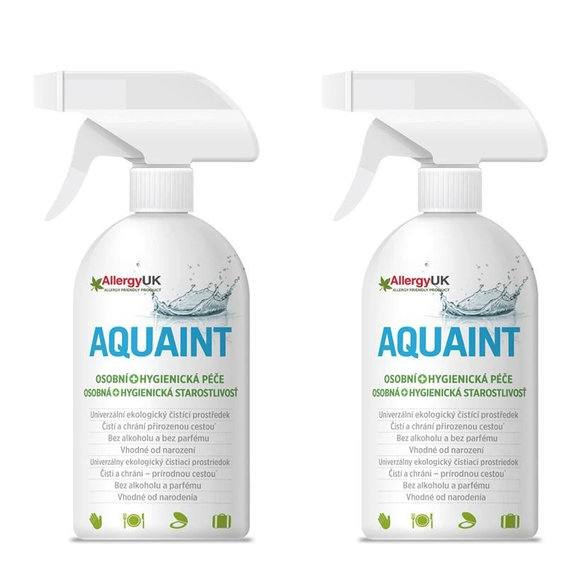 AQUAINT - 2x AQUAINT 100% ekologická čisticí voda 500 ml