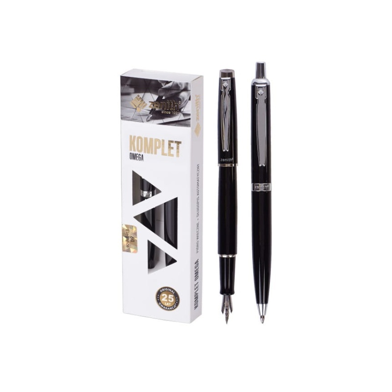 ASTRA - ZENITH Elegance, Luxusní sada / Kuličkové pero 0,8mm + Plnicí pero, krabička, 7600201