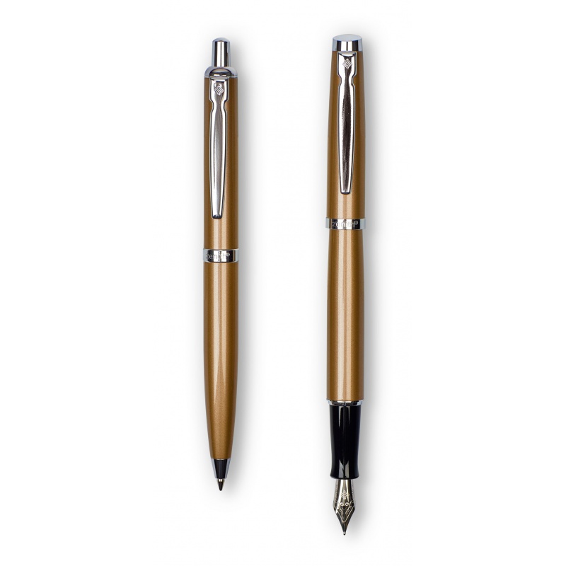 ASTRA - ZENITH Elegance, Luxusní sada / Kuličkové pero 0,8mm + Plnicí pero, krabička, 7600203
