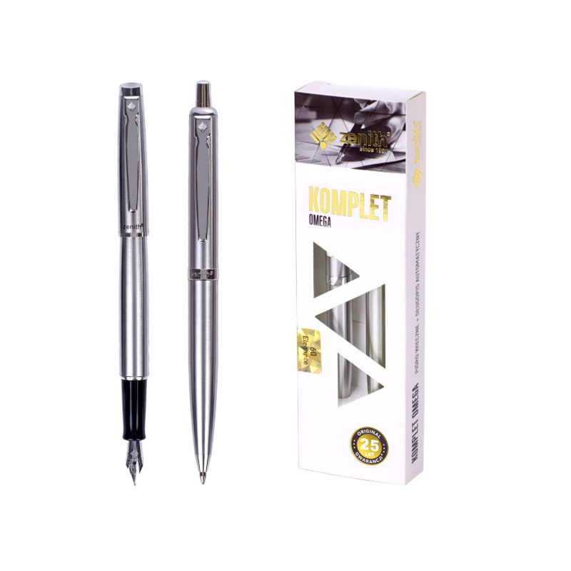 ASTRA - ZENITH Elegance, Luxusní sada / Kuličkové pero 0,8mm + Plnicí pero, krabička, 7600202