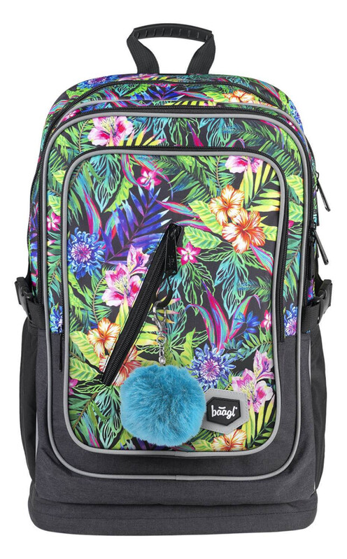 BAAGL - Školní batoh Cubic Tropical