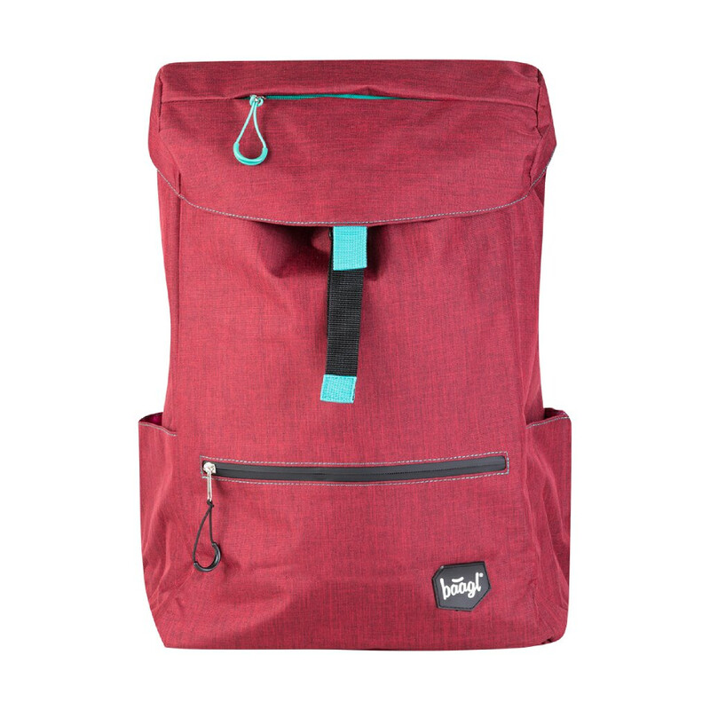 BAAGL - Studentský batoh Red