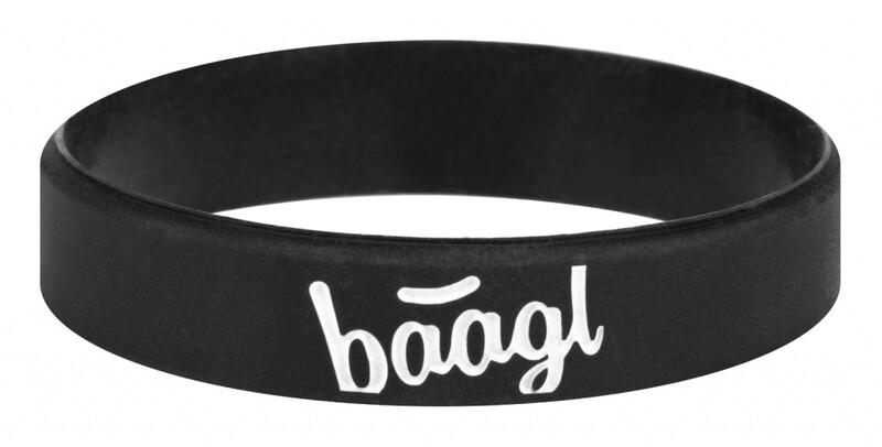 BAAGL - Svítící náramek Logo černý