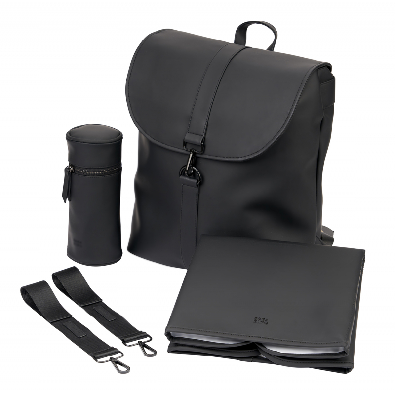 BABABING - Sorm přebalovací taška/ batoh, Black