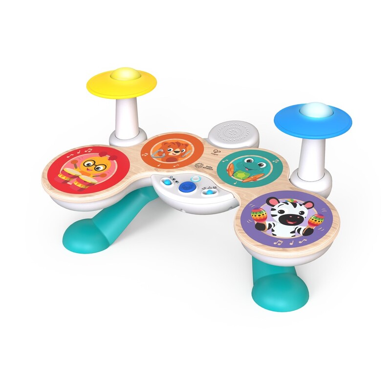BABY EINSTEIN - Hračka hudební Set bubnů Together in Tune Drums Connected Magic Touch HAPE 12m+