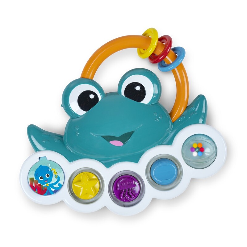 BABY EINSTEIN - Hračka smyslová aktivní Neptune's Busy Bubbles™