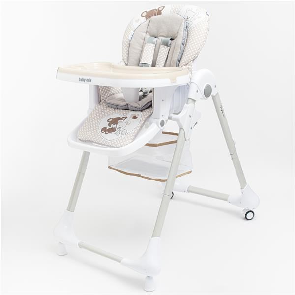 BABY MIX - Jídelní židle Infant grey