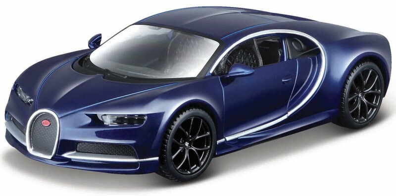 BBURAGO - 1:32 Bugatti Chiron Blue