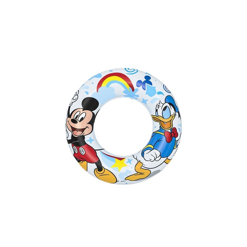 BESTWAY - Dětský nafukovací kruh Mickey a přátelé 56 cm