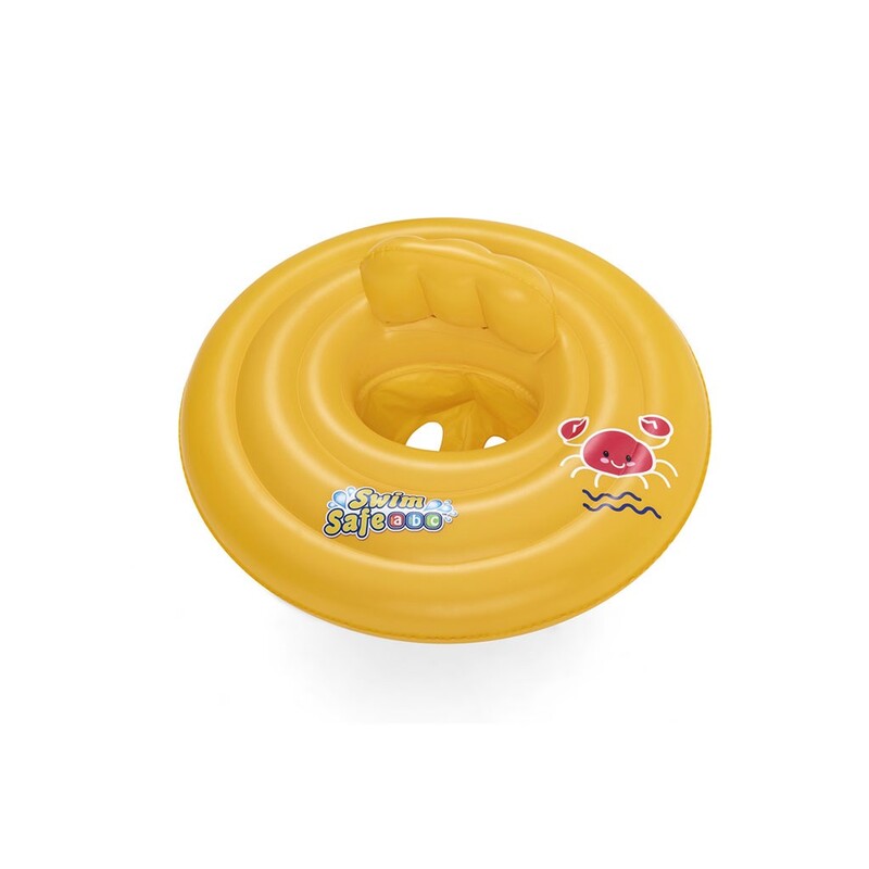 BESTWAY - Nafukovací sedací kruh pro nejmenší Swim Safe Step A 69cm