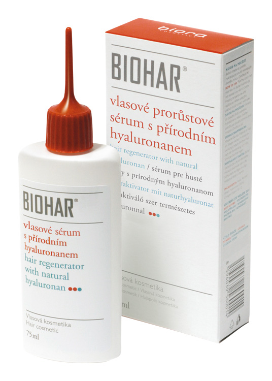 BIORA - Biohar Aktivátor růstu vlasů s přírodní kyselinou hyaluronovou