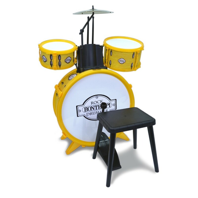 BONTEMPI - Dětská bicí souprava se židlí 514501