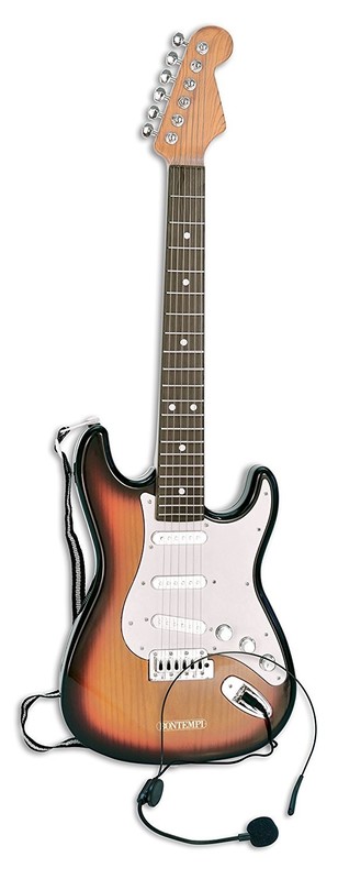 BONTEMPI - Elektrická rocková kytara s mikrofonem 241310