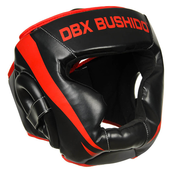BUSHIDO - Boxerská helma DBX ARH-2190R červená, M