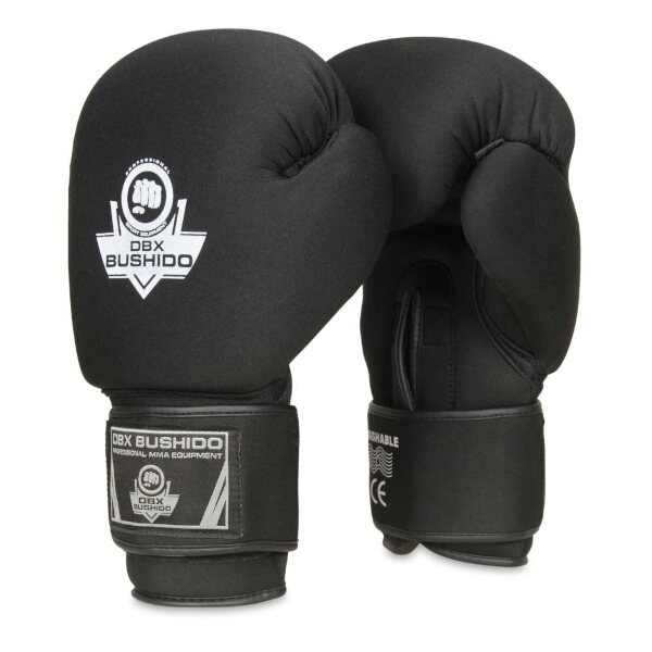BUSHIDO - Boxerské rukavice DBX DBX-B-W EverCLEAN, 10oz