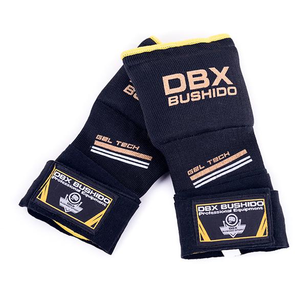 BUSHIDO - Gelové rukavice DBX žluté, L/XL