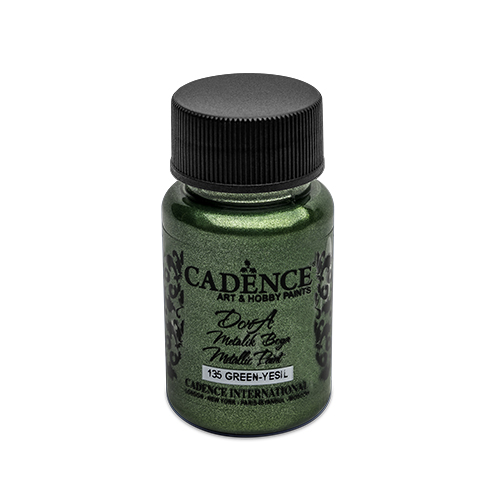 CADENCE - Barva akrylová Cadence D.Metalic, zelená 50ml