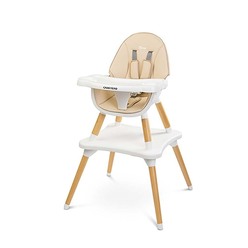 CARETERO - Jídelní židlička TUVA beige