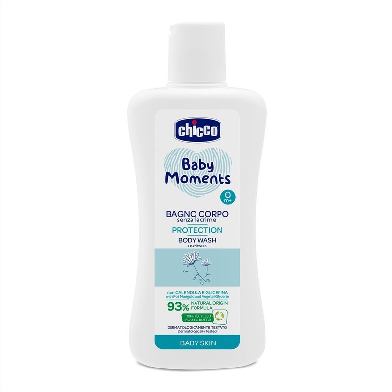 CHICCO - Šampon na tělo Baby Moments Protection 93 % přírodních složek 200 ml