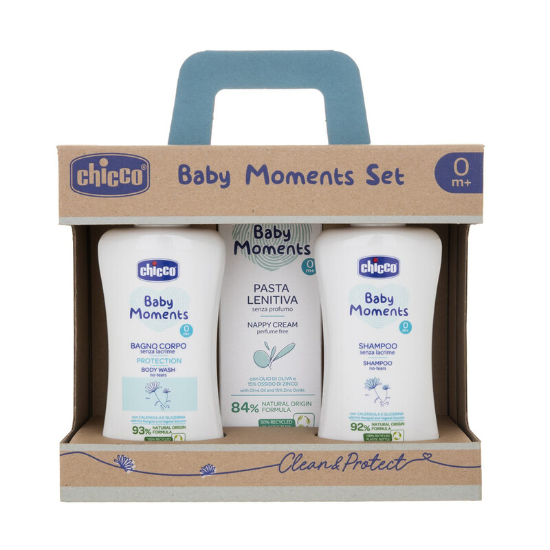 CHICCO - Set dárkový kosmetický Baby Moments 0m+