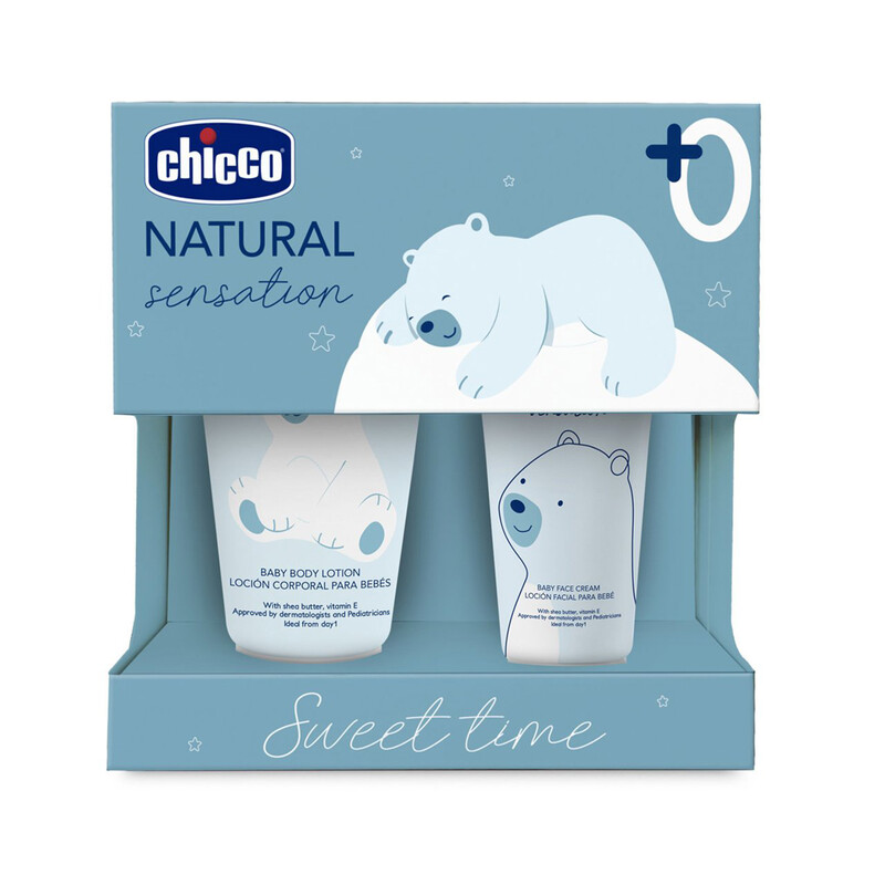CHICCO - Set dárkový kosmetický Natural Sensation - Sweet Time 0m+