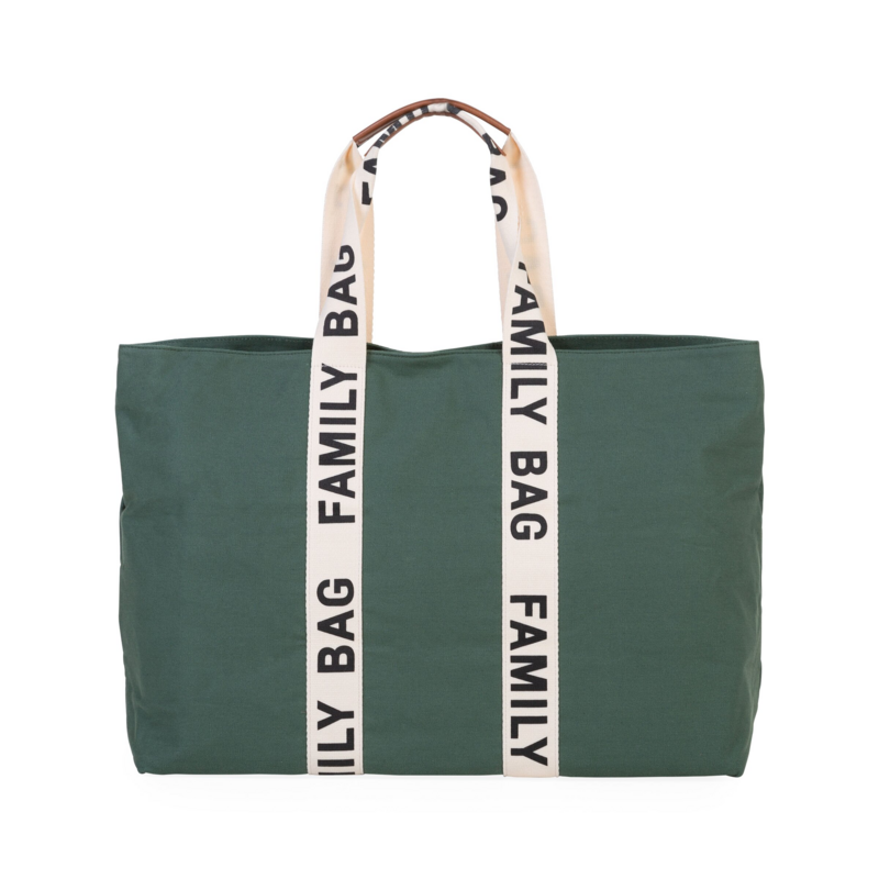 CHILDHOME - Cestovní taška Family Bag Canvas Green