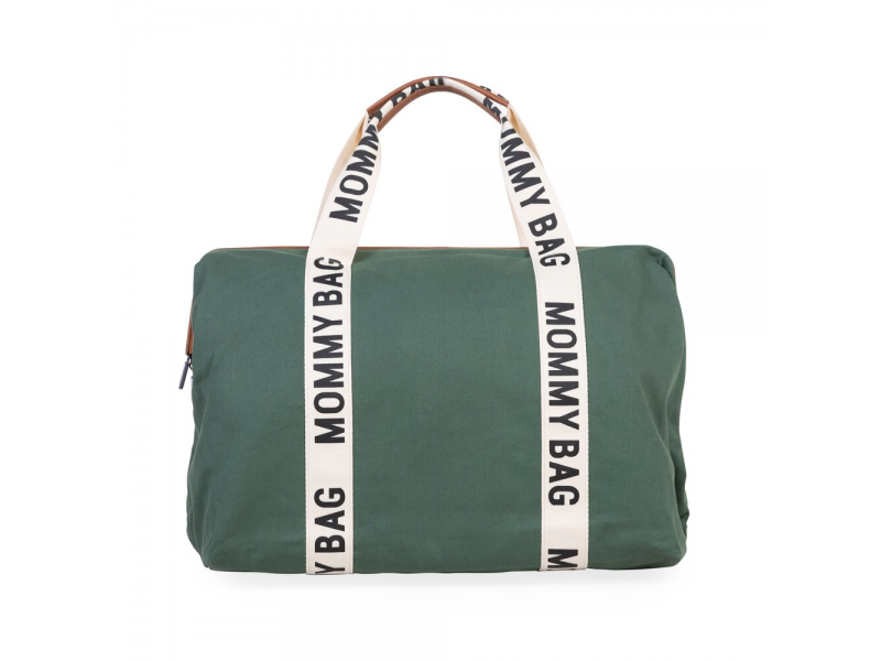 CHILDHOME - Přebalovací taška Mommy Bag Canvas Green