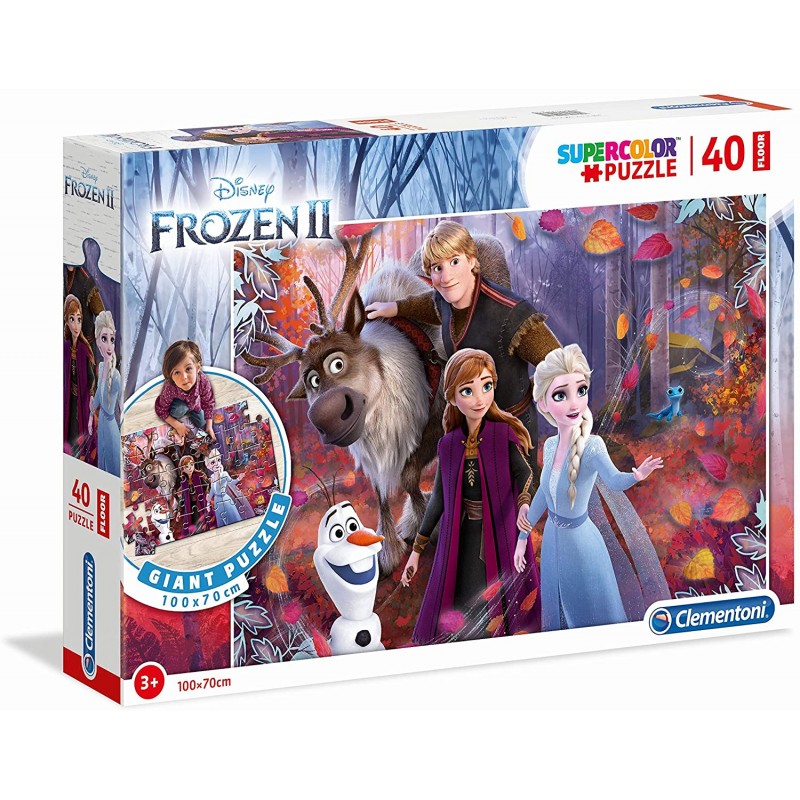 CLEMENTONI - Puzzle 40 Frozen3