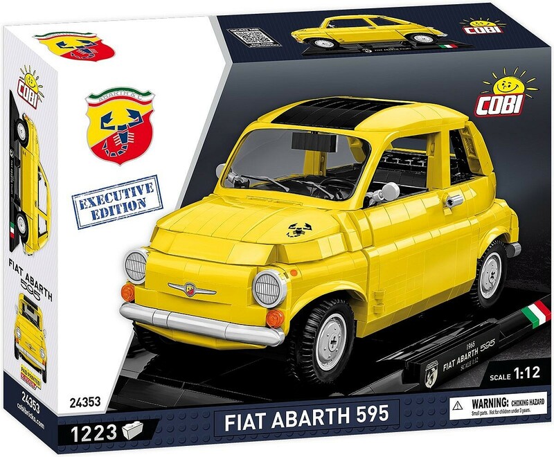 COBI - 1965 Fiat 500 Abarth, 1:12, 1205 k, EXECUTIVE EDITION