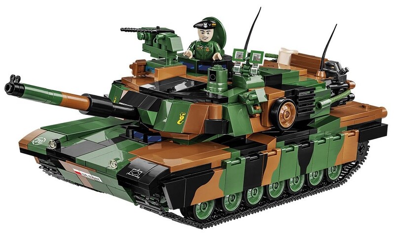 COBI - Armed Forces Abrams M1A2 SEPv3, 1:35, 1017k, 1f