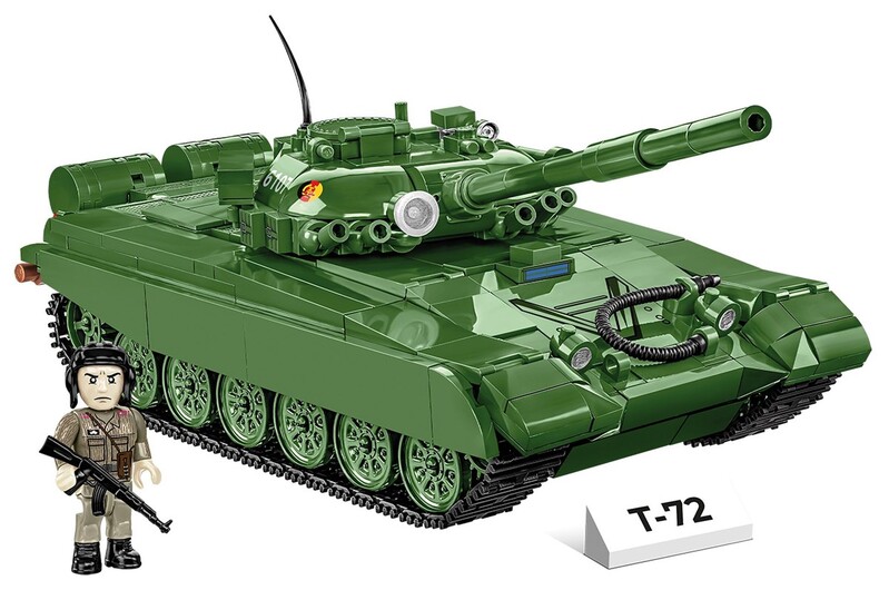 COBI - Armed Forces T-72 (DDR/SOVIET), 1:35, 680k, 1f