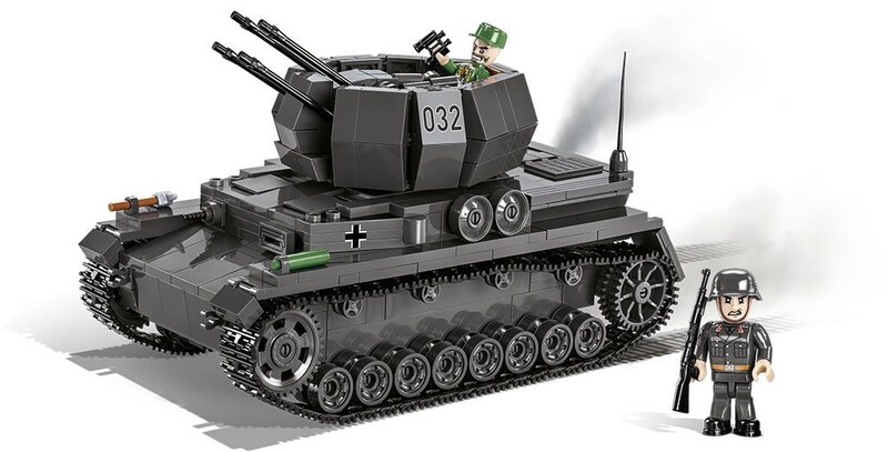 COBI - II WW Flakpanzer IV Wirbelwind, 590 k, 2 f