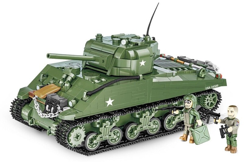 COBI - II WW M4A3 Sherman, 838k, 2f