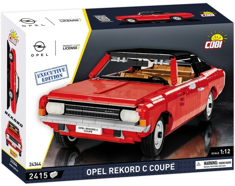 COBI - Opel Record C coupe, 1:12, 2430 k, EXECUTIVE EDITION