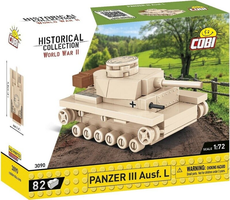 COBI - Panzer III Ausf L, 1:72, 80k