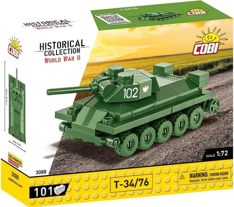 COBI - T-34/76, 1:72, 101k