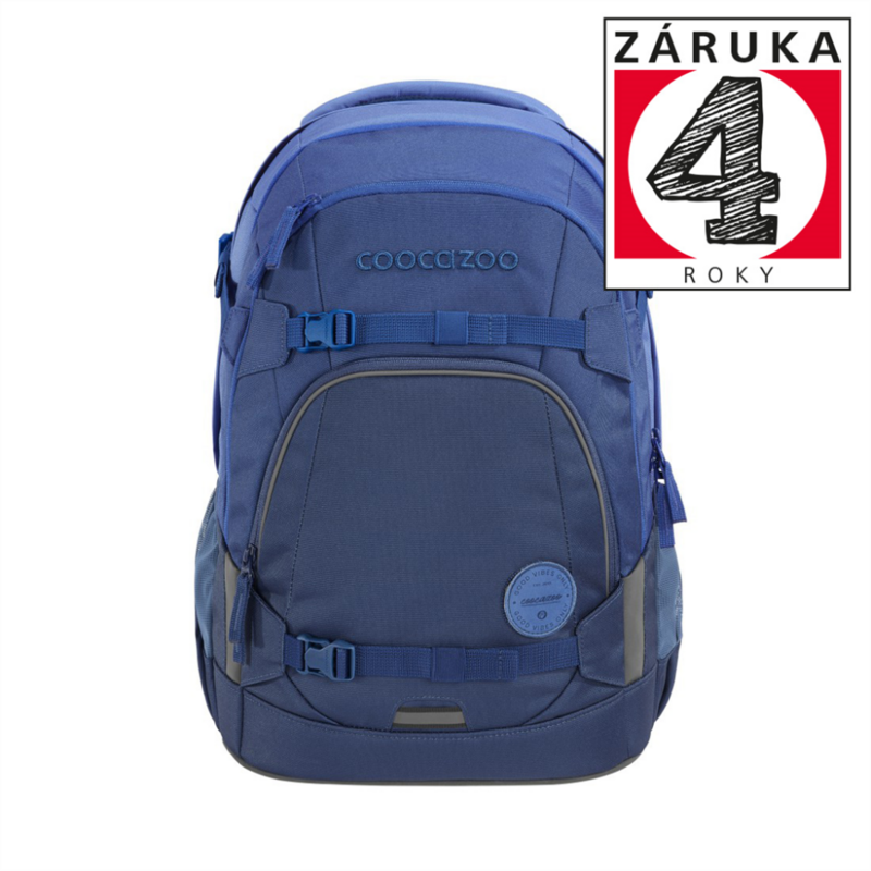 COOCAZOO - Školní batoh MATE, All Blue, certifikát AGR